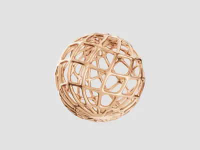 Christmas Ornament Ball 3D print model
