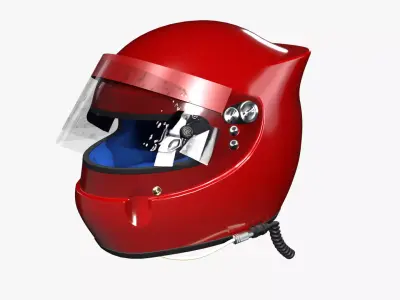 Bieffe F1Racing Helmet 3D model