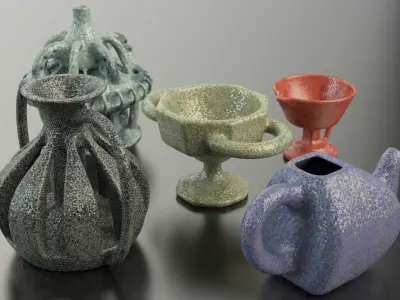 Granitic Pottery 3D model
