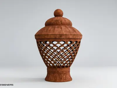 Ceramic Lantern 3D model