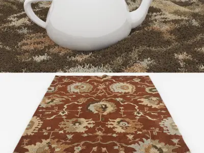 Rugs No 64 Low-poly 3D model