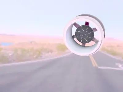 Only Disc 40mm wide 12mm hex replacement  3D print model