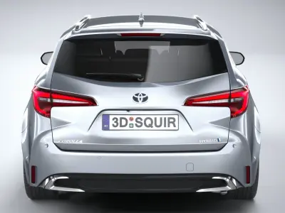 Toyota Corolla Touring 2023 3D model