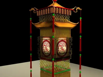 Chinese Royal Palace Lantern 3D model