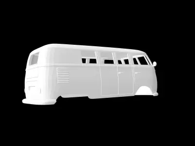 Volkswagen T1 3D print model