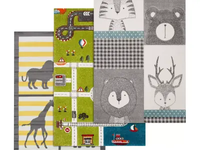 Rug Set 2356 3D model