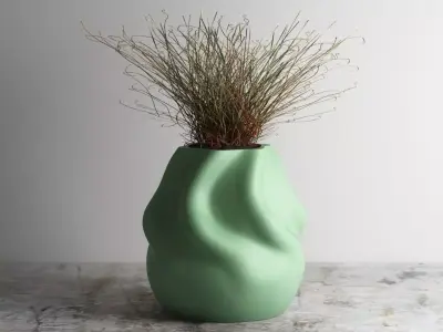 vase pot planter 3d print 865 3D print model
