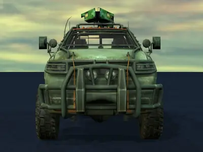 MILITARY JEEP 3D model