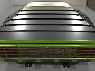 Alfa Romeo Carabo 3D model