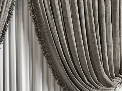 Curtain 3D model order