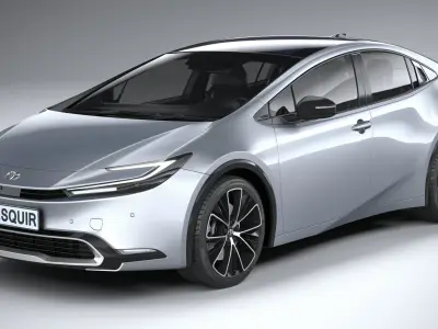Toyota Prius 2024 3D model