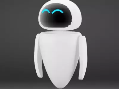 EVE robot 3D model