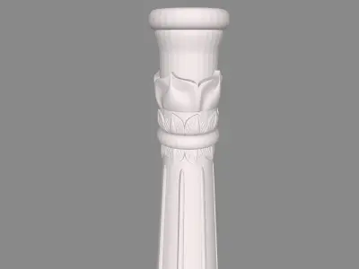 Pillar 009 3D Model 3D print model 3D print model