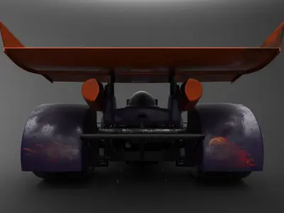 RC Car Model Nikko Low-poly 3D model