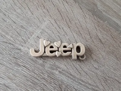 Jeep Keychain  3D print model
