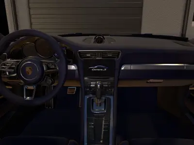 Porsche Carerra 3D model