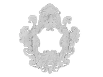 Cartouche Ornament 001 3D model