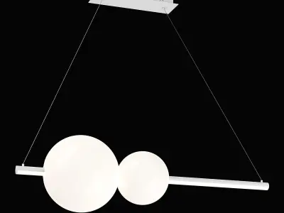 815336 Croco Lightstar Ceiling chandelier 3D model