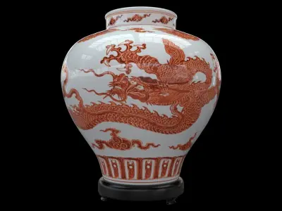 Ming vase 3D model