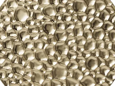 Trypophobic Circle Wall art LUMINA by Simon Allen 3D model