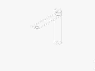 Vessel Mixer - Luxury - Axis Low-poly 3D model