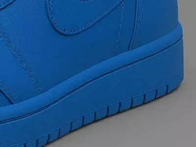  caeruleum calceamenti 3D model