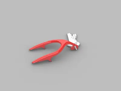 Formula 1 Halo keychain 3D print model