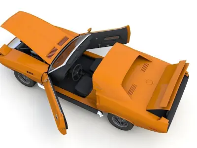 Dodge Diamante 1970 3D model