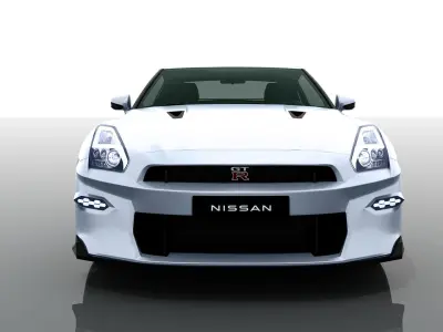NISSAN GT-R 2025 3D Model 3D model