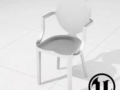 Kong Side Chair UE4 3D model
