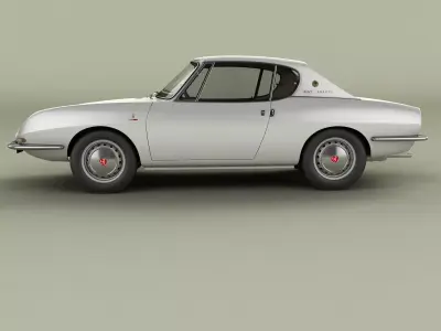 Fiat Abarth 1000 OTR  3D model