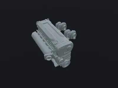 RB26 DETT 3D print model