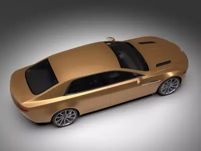 Aston Martin Lagonda 2016 3D model