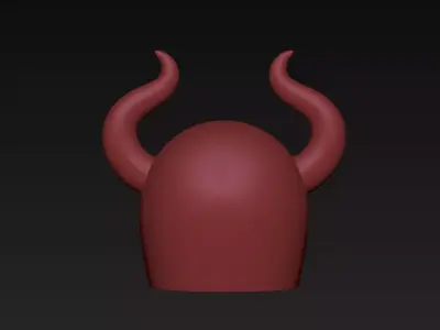 Bull Helmet 3D print model