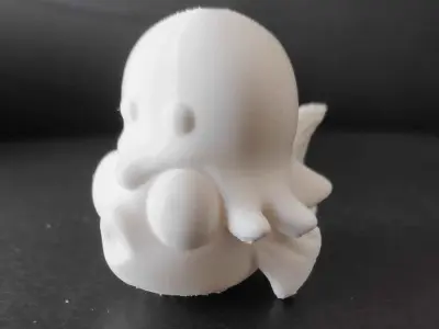 Fish Octopus Hat 3D print model