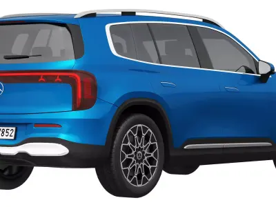 Mercedes-Benz GLB EQ 2027 3D model