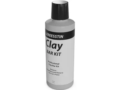 Other car care Clay Bar Kit Low-poly 3D model