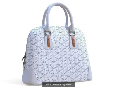 Goyard Vendome Bag 3D Model Pack