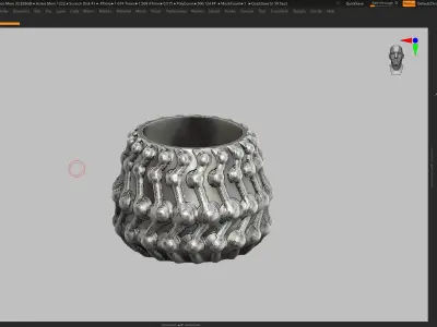 vase 3d print 379  3D print model