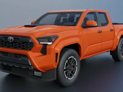 Toyota Tacoma TRD Sport 2024 3D print model