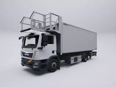 Airport Catering Truck 3D model