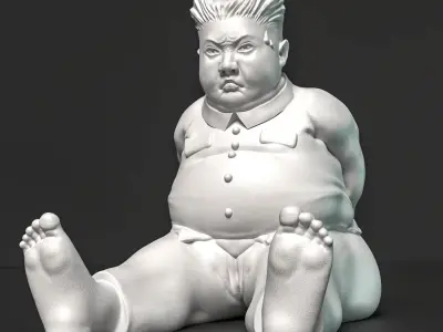 Kim Phone Stand 3D print model