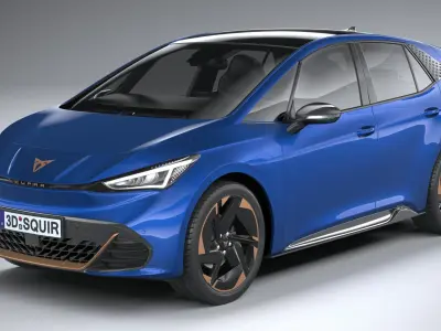 Cupra Born 2022 3D model