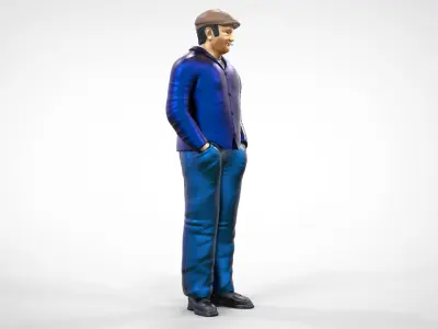 Frederick Travis Dibnah -  fred - backstreet mechanic 3D print model