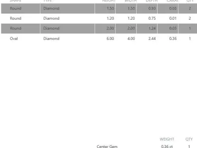 Oval Decorative Setting Vintage Classic Ladies Ring Jewelry 3D print model