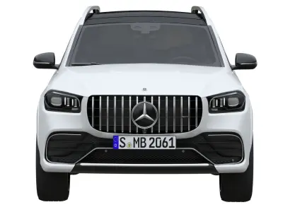 Mercedes Benz GLS 63 AMG 4Matic 2021 3D model