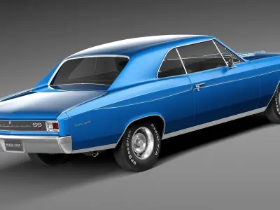 Chevrolet Chevelle SS 1966 3D model