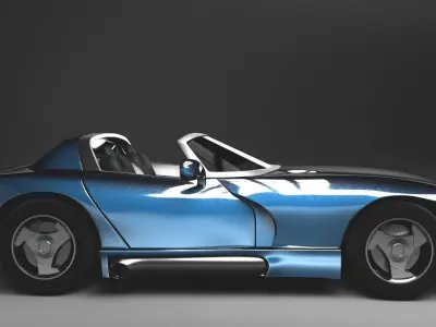 Dodge Viper 92 3D model