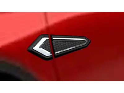 CAR EXTERIOR SIDE VENT GARNISH 3D print model