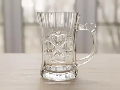 High-end 3d Glass Model Free 3D model